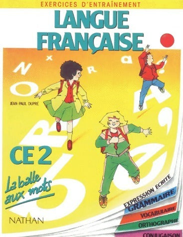 Livrenpoche : Langue française CE2. Exercices d'entraînement - Jean-Paul Dupré - Livre