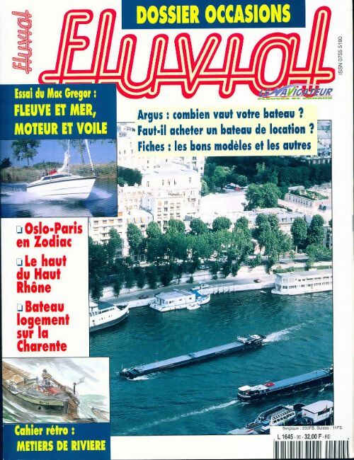 Livrenpoche : Fluvial n°90 : Dossier occasions - Collectif - Livre