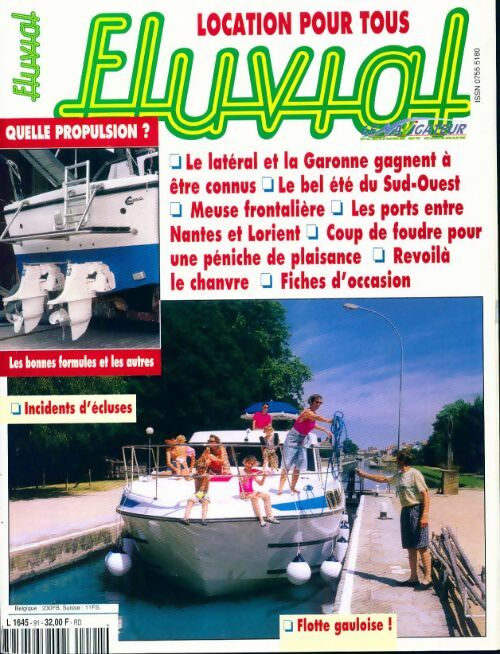 Livrenpoche : Fluvial n°91 : Location pour tous - Collectif - Livre
