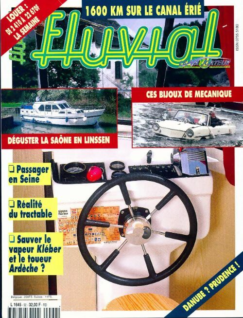 Livrenpoche : Fluvial n°92 : 1600 km sur le canal Erié - Collectif - Livre