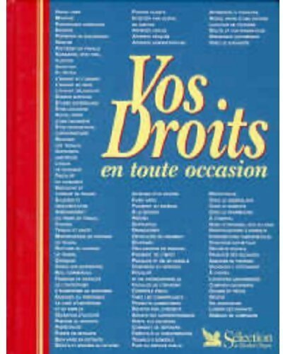 Livrenpoche : Vos droits en toute occasion - Collectif - Livre