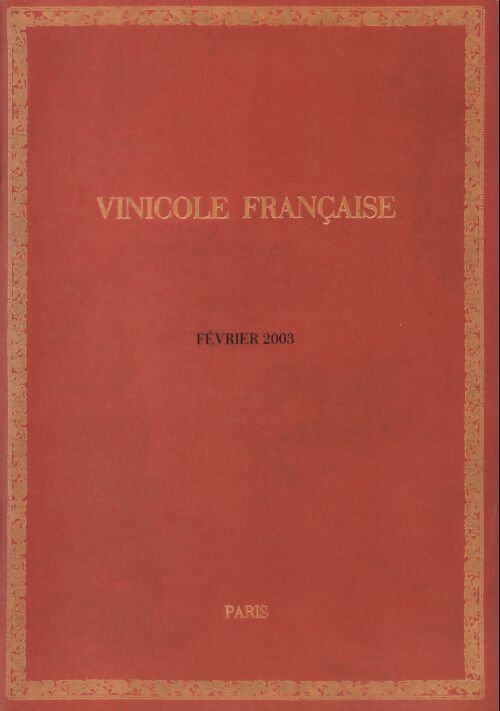 Vinicole française - Inconnu -  Groupe Duclot GF - Livre