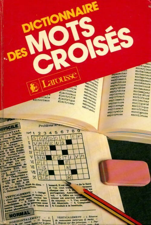 Livrenpoche : Dictionnaire des mots croisés - Larousse - Livre