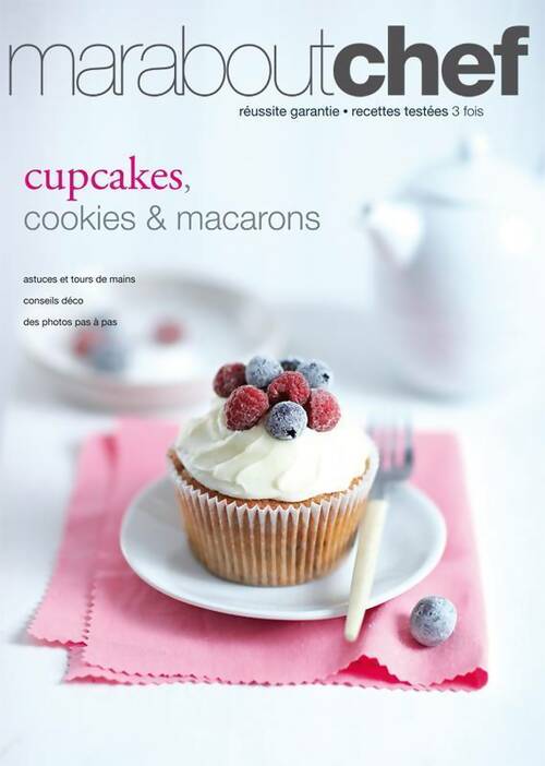 Livrenpoche : Cupcakes, cookies et macarons - Collectif - Livre