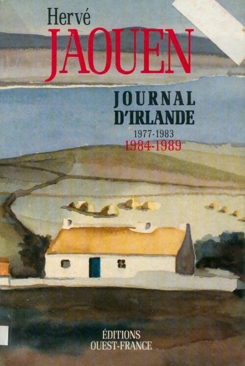 Journal d'Irlande - Hervé Jaouen -  Ouest France GF - Livre