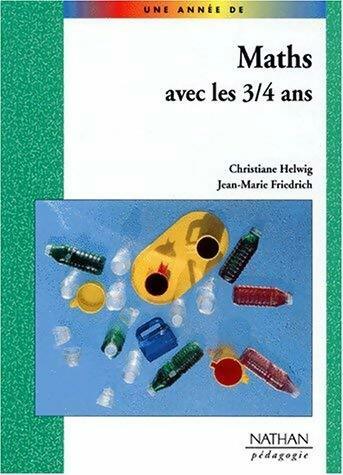 Livrenpoche : Maths avec les 3-4 ans - Collectif - Livre