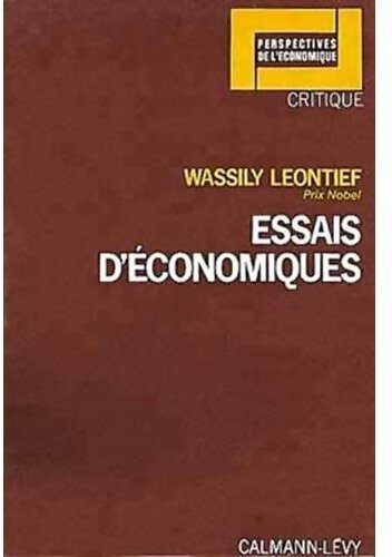 Livrenpoche : Essais économiques - Wassily Leontief - Livre