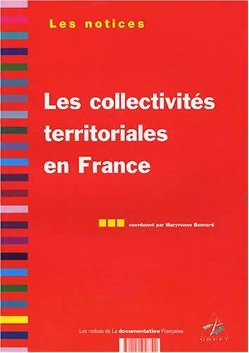 Livrenpoche : Les collectivités territoriales en France - Maryvonne Bonnard - Livre
