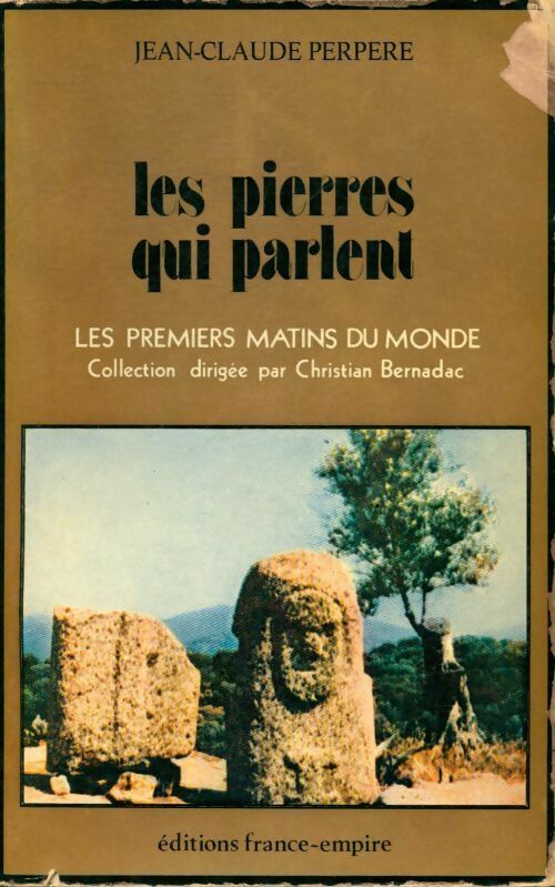 Livrenpoche : Les pierres qui parlent - Jean-Claude Perpère - Livre