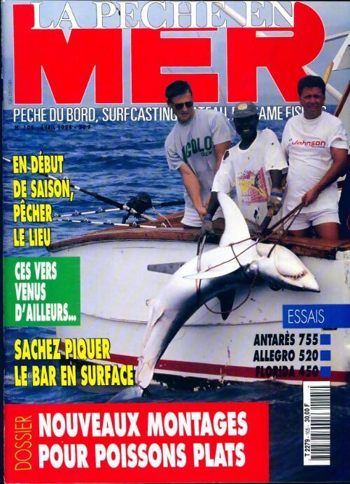 Livrenpoche : La pêche en mer n°105 : Nouveaux montages pour poissons plats - Collectif - Livre