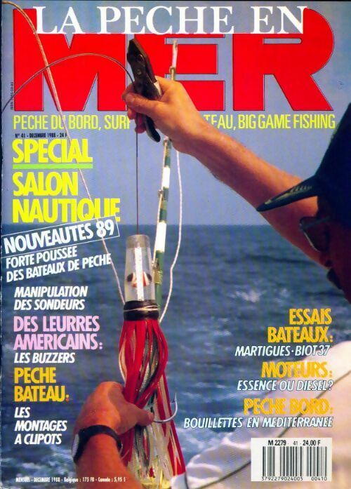 Livrenpoche : La pêche en mer n°41 : Salon nautique - Collectif - Livre