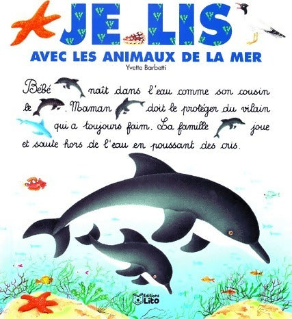 Livrenpoche : Je lis avec les animaux de la mer - Collectif - Livre