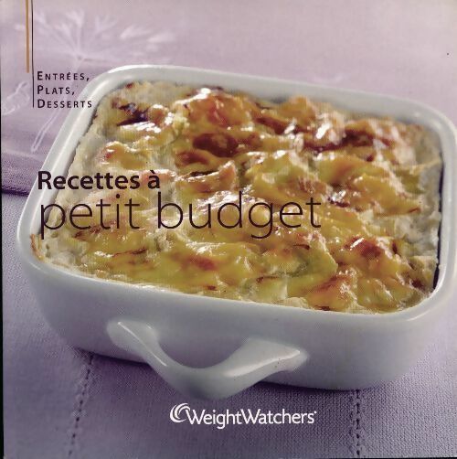 Livrenpoche : Recettes à petit budget - Weight Watchers - Livre