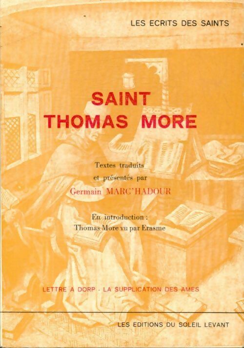 Livrenpoche : Saint Thomas More - G. Marc'hadour - Livre