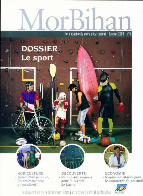 Livrenpoche : Morbihan n°9 : Le sport - Collectif - Livre