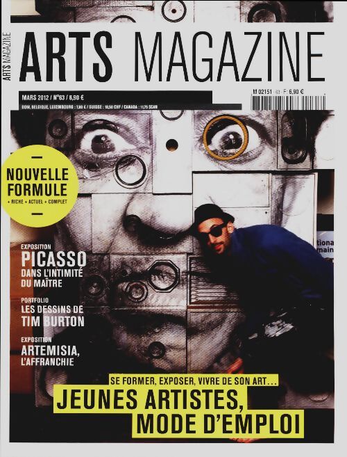 Livrenpoche : Arts magazine n°63 : Jeunes artistes, mode d'emploi - Collectif - Livre