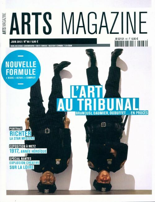 Livrenpoche : Arts magazine n°66 : L'art au tribunal - Collectif - Livre