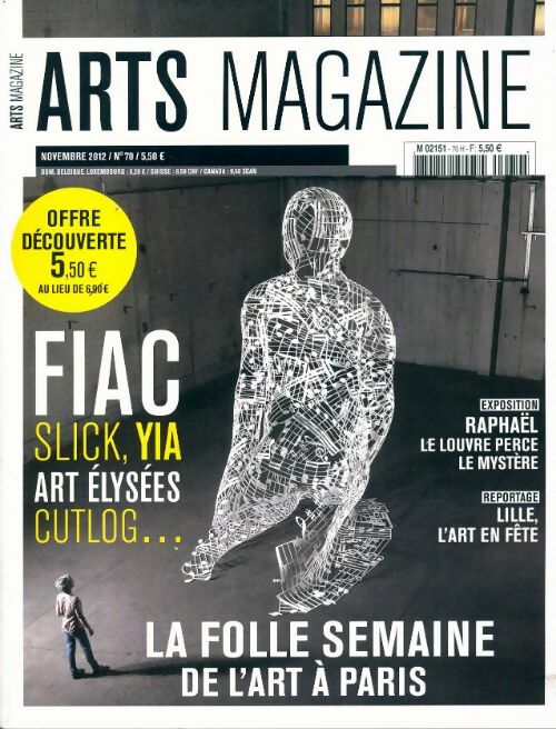 Livrenpoche : Arts magazine n°70 : FIAC - Collectif - Livre