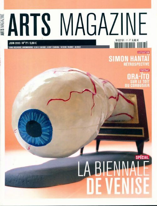 Livrenpoche : Arts magazine n°77 : La biennale de Venise - Collectif - Livre