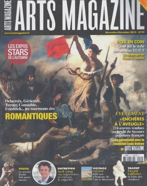 Livrenpoche : Arts magazine n°99 : Romantiques - Collectif - Livre