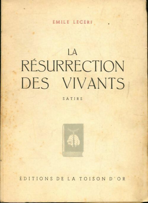 Livrenpoche : La résurrection des vivants - Emile Lecerf - Livre