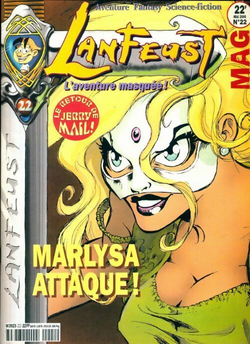 Livrenpoche : Lanfeust mag n°22 : Le retour de Jerry Mail / Marlysa attaque - Collectif - Livre