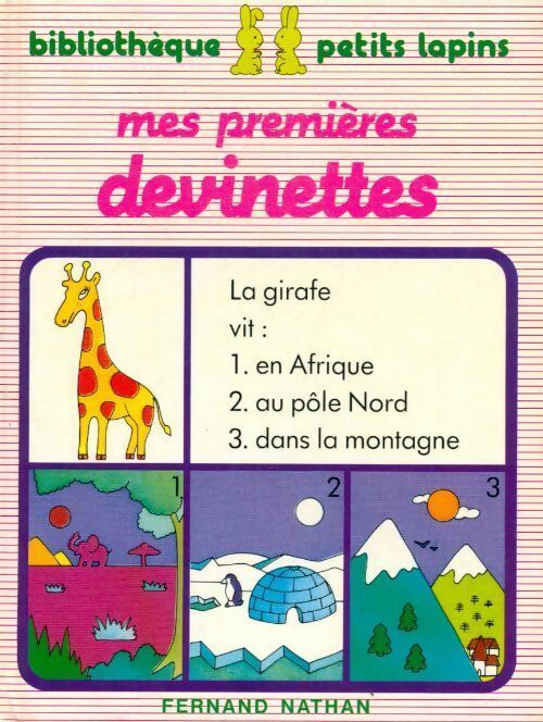Livrenpoche : Mes premières devinettes - Collectif - Livre