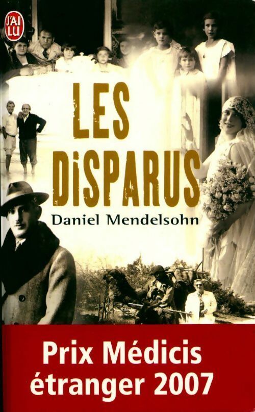 Livrenpoche : Les disparus - Daniel Mendelsohn - Livre