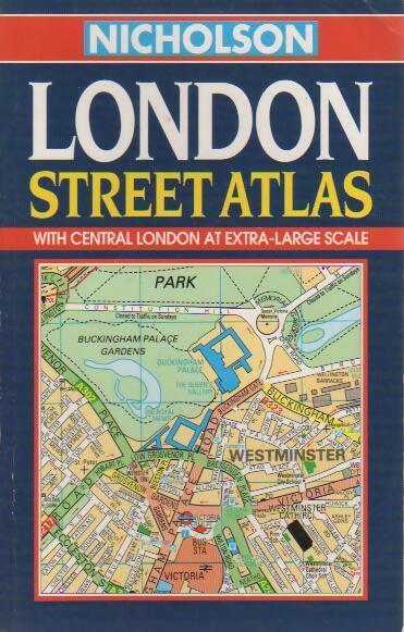 London street atlas 1994 - Collectif -  Nicolson - Livre