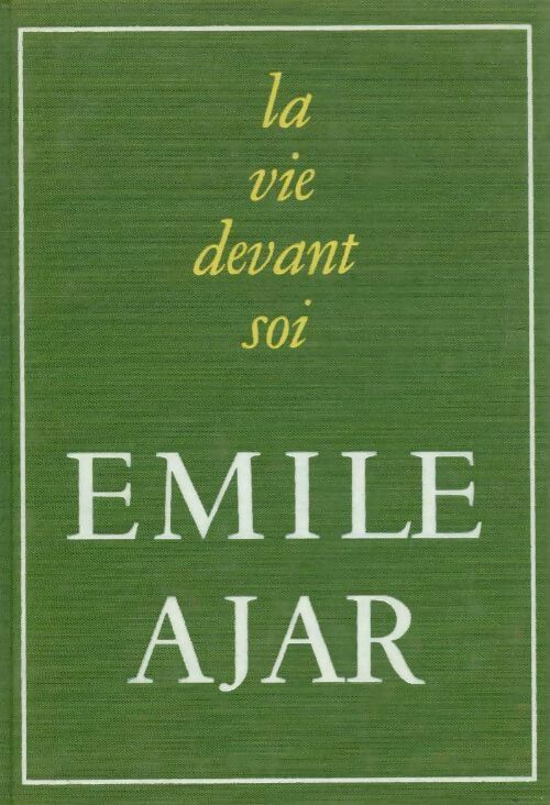 Livrenpoche : La vie devant soi - Emile Ajar - Livre