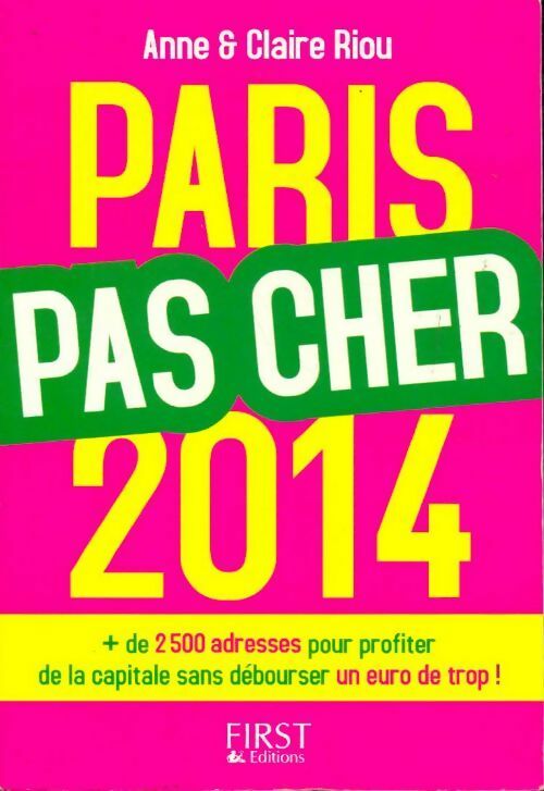 Livrenpoche : Paris pas cher 2014 - Claire Riou - Livre