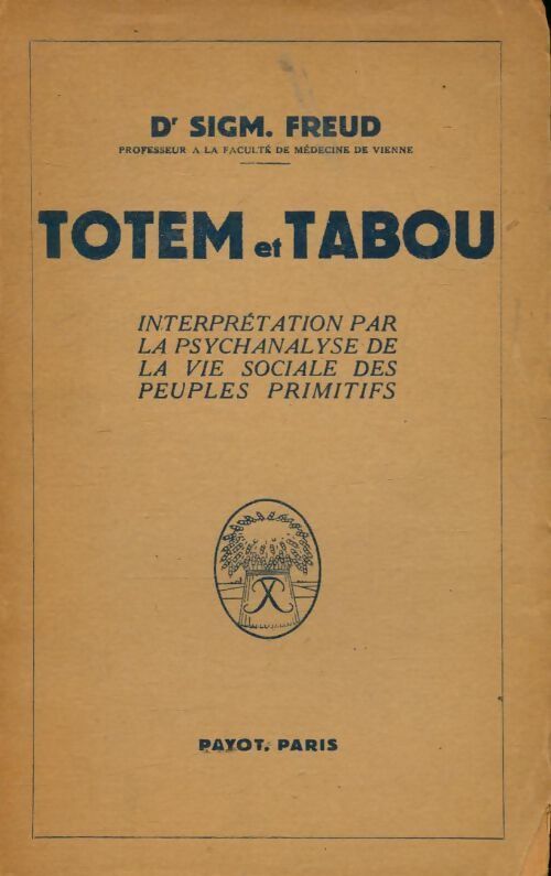 Livrenpoche : Totem et tabou - Sigmund Freud - Livre