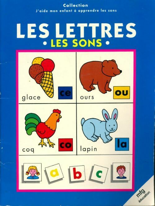 Livrenpoche : Les lettres les sons - Collectif - Livre