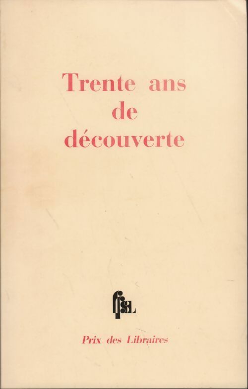 Livrenpoche : Trente ans de découverte - Collectif - Livre