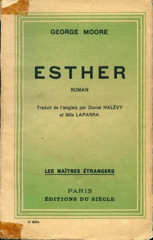 Livrenpoche : Esther - George Moore - Livre