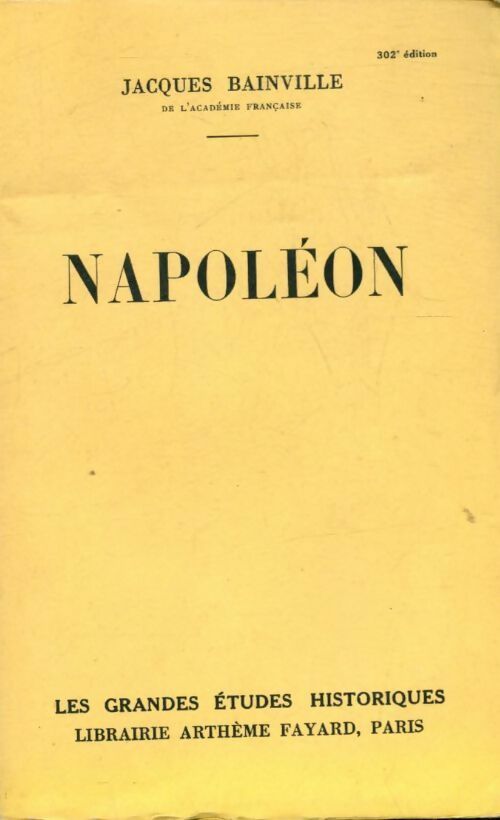 Livrenpoche : Napoléon - Jacques Bainville - Livre