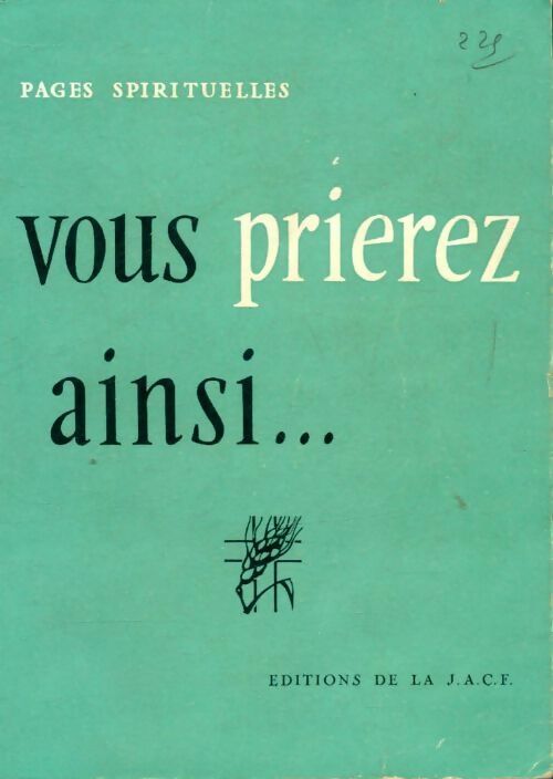 Livrenpoche : Vous prierez ainsi - Collectif - Livre