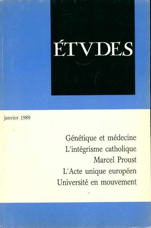 Livrenpoche : Etudes n°370-1 - Collectif - Livre