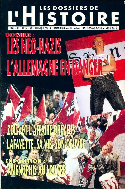 Livrenpoche : Les dossiers de l'histoire n°87 : Les néo-nazis - Collectif - Livre