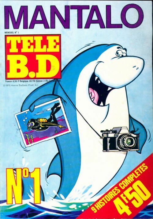 Livrenpoche : Télé B.D. n°1 : Mantalo - Collectif - Livre