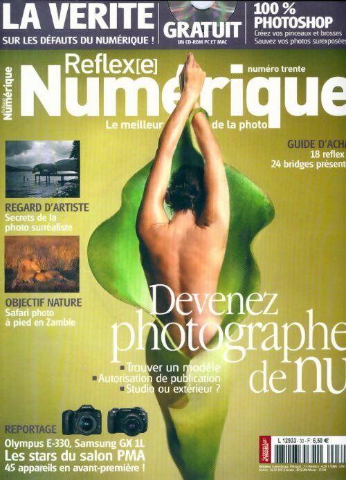 Livrenpoche : Reflex[e] numérique n°30 : Devenez photographe de nu - Collectif - Livre