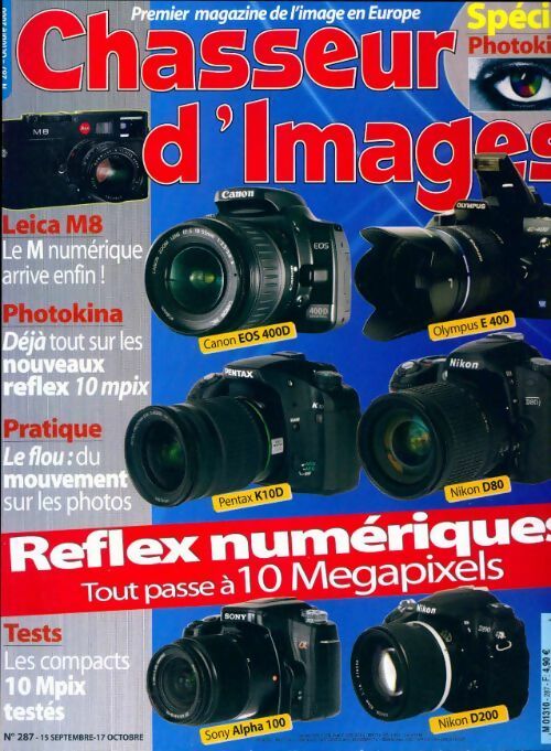 Livrenpoche : Chasseur d'images n°287 : Réflex numérique - Collectif - Livre