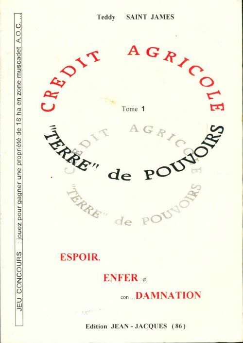 Livrenpoche : Crédit Agricole terre de pouvoirs Tome I - Teddy Saint-James - Livre