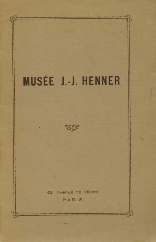 Musée J. J. Henner - Collectif -  Henner GF - Livre