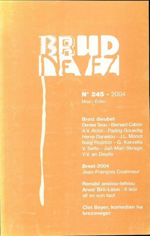 Livrenpoche : Brud nevez n°245 - Collectif - Livre