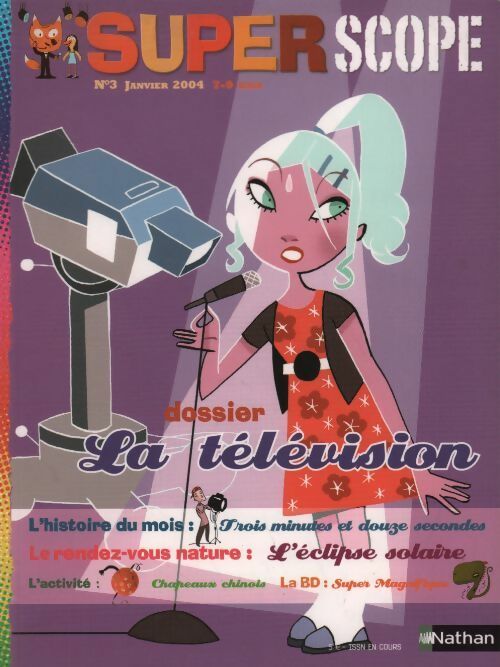 Livrenpoche : Superscope n°3 : Dossier la télévision - Collectif - Livre