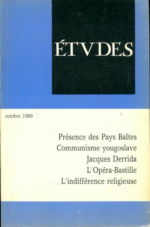 Livrenpoche : Etudes n°371-4 - Collectif - Livre