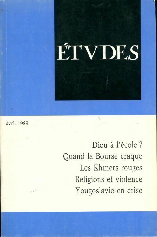 Livrenpoche : Etudes n°370-4 - Collectif - Livre