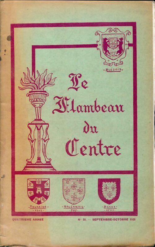 Livrenpoche : Le flambeau du centre n°20 - Collectif - Livre