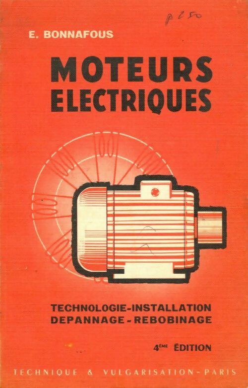 Livrenpoche : Moteurs électriques - Emile Bonnafous - Livre